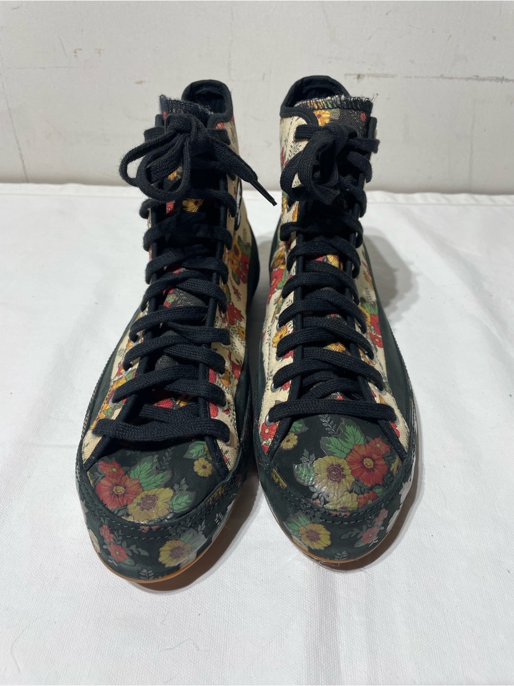 Converse Chuck Taylor Sasha High Floral Bloom Womens 8 563486C RARE Whimsigoth - Picture 3 of 16